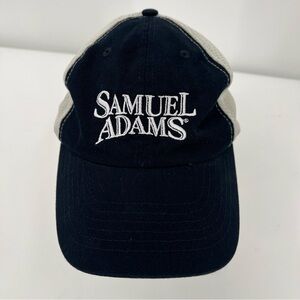 EUC SAMUEL ADAMS Men’s Trucker Hat Love of Beer Boston Mesh Strapback Blue Cap